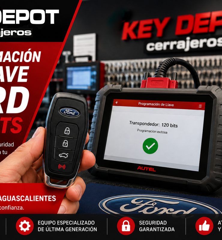 Programación de Llave Ford 120 Bits